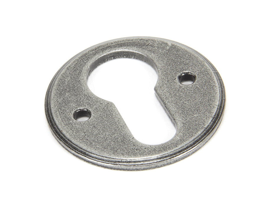 Pewter Regency Euro Escutcheon