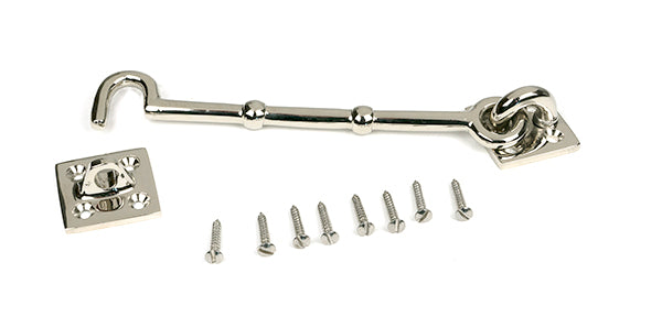 Polished Nickel 6" Traditional Cabin Hook