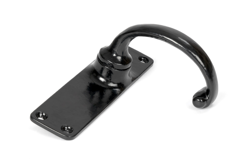 Black MF Lever Latch Set