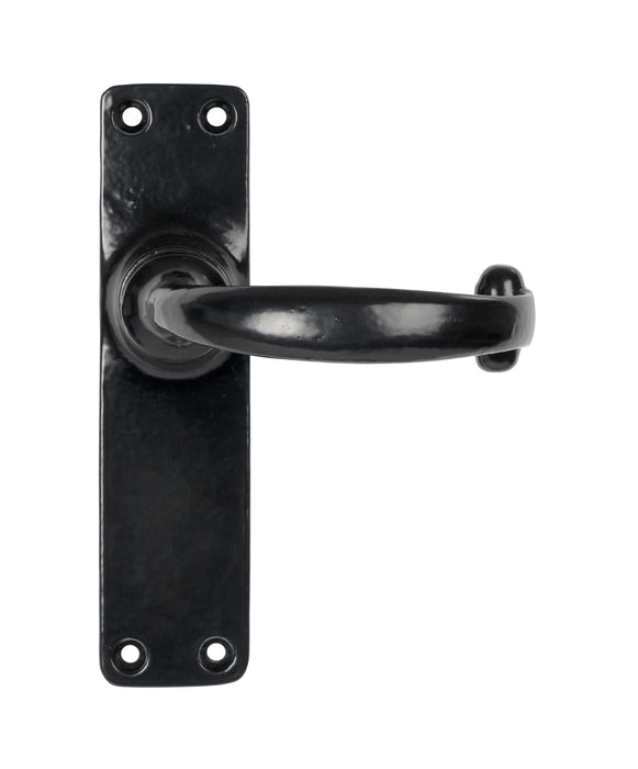 Black MF Lever Latch Set