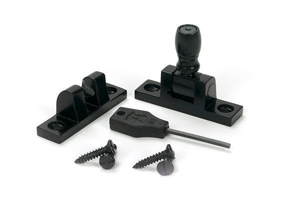 Black Mushroom Brighton Fastener - Narrow (Square)