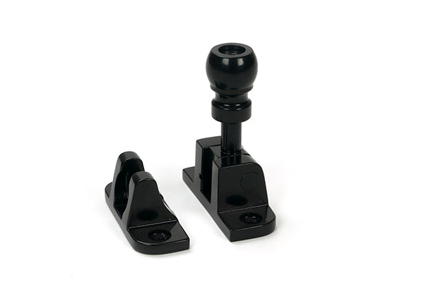 Black Mushroom Brighton Fastener (Radiused)