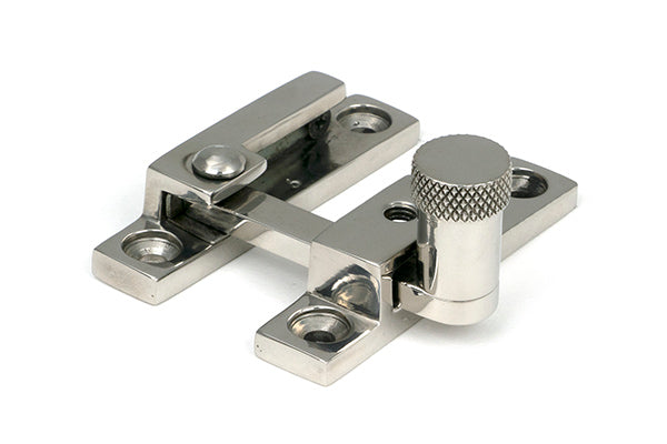 Polished Marine SS (316) Brompton Quadrant Fastener - Narrow