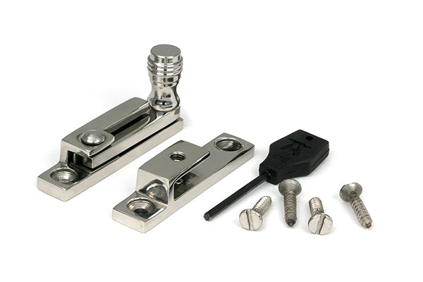Polished Marine SS (316) Prestbury Quadrant Fastener - Narrow