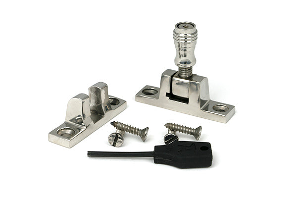 Polished Marine SS (316) Prestbury Brighton Fastener - Narrow (Square)
