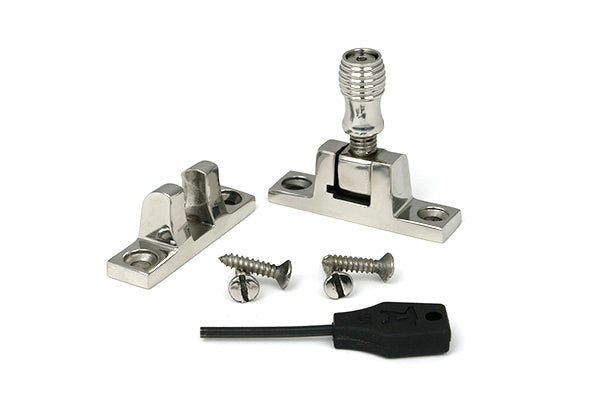 Polished Marine SS (316) Beehive Brighton Fastener - Narrow (Square)