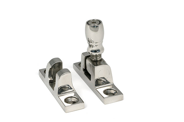 Polished Marine SS (316) Mushroom Brighton Fastener - Narrow (Square)