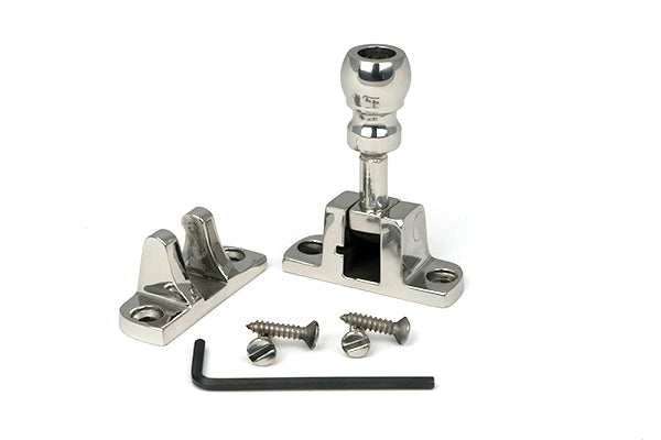 Polished Marine SS (316) Mushroom Brighton Fastener (Radiused)