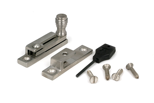 Satin Marine SS (316) Prestbury Quadrant Fastener - Narrow