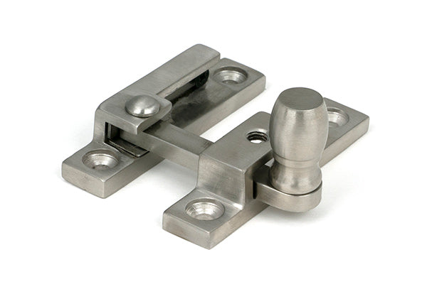 Satin Marine SS (316) Mushroom Quadrant Fastener - Narrow
