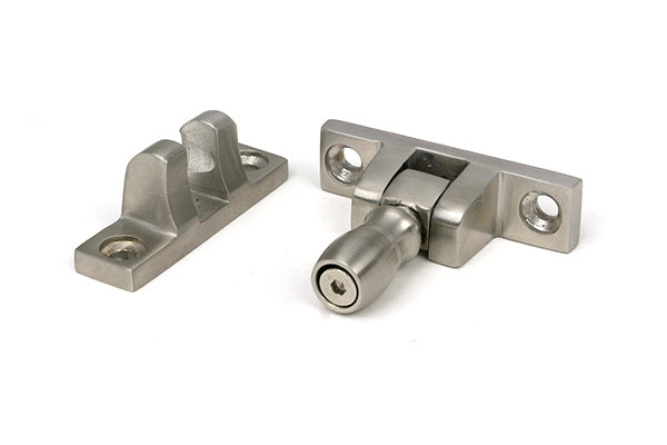 Satin Marine SS (316) Mushroom Brighton Fastener - Narrow (Square)