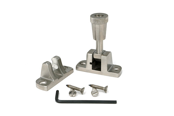 Satin Marine SS (316) Brompton Brighton Fastener (Radiused)