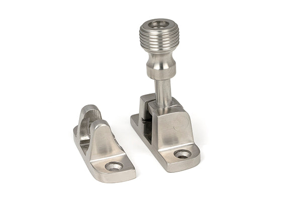 Satin Marine SS (316) Beehive Brighton Fastener (Radiused)