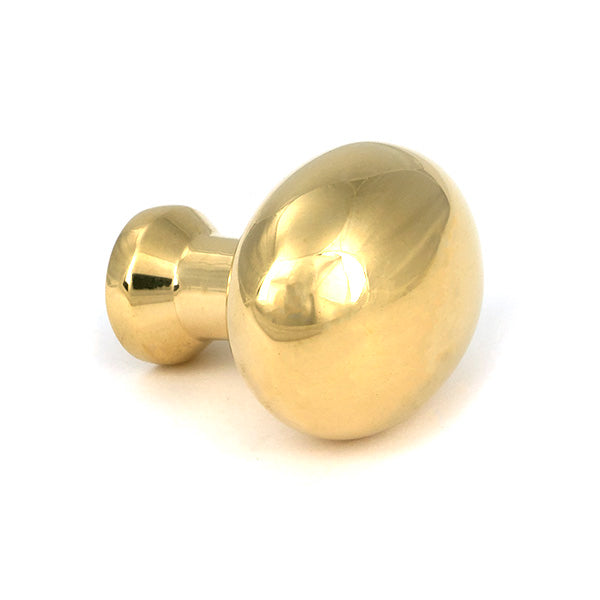 Polished Brass Moore Cabinet Knob - 32mm
