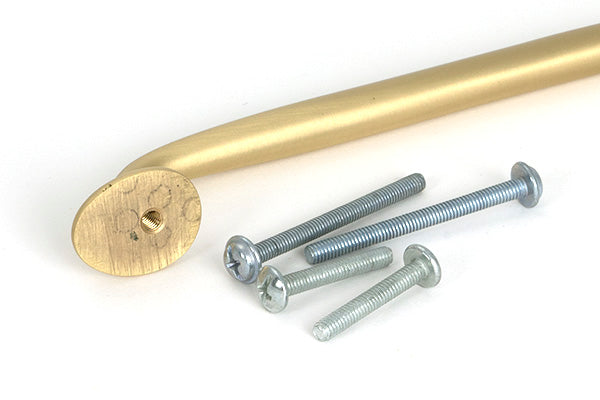 Satin Brass Moore Pull Handle - Large