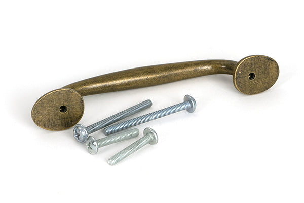 Burnished Brass Moore Pull Handle - Small
