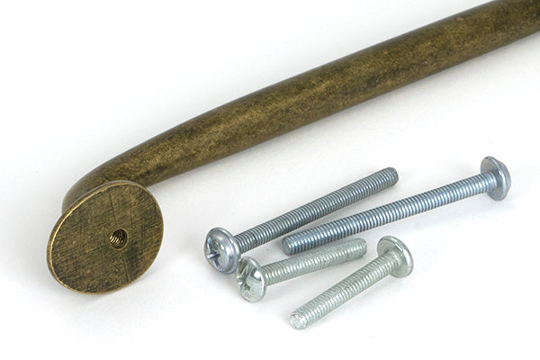 Burnished Brass Moore Pull Handle - Medium