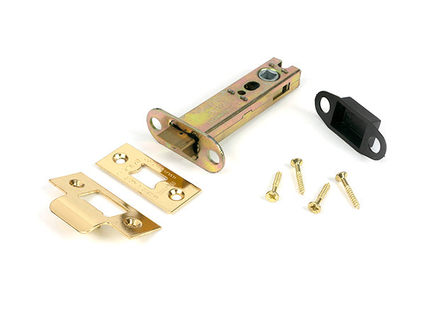 Polished Brass 4" Heavy Duty Latch