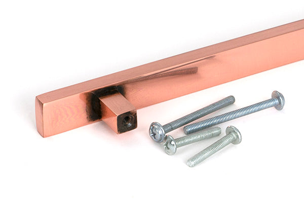 Polished Bronze Scully Pull Handle - Medium