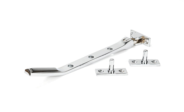 Polished Chrome Art Deco 8" Stay