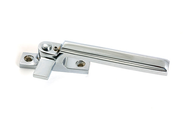 Polished Chrome Locking Art Deco Fastener - RH