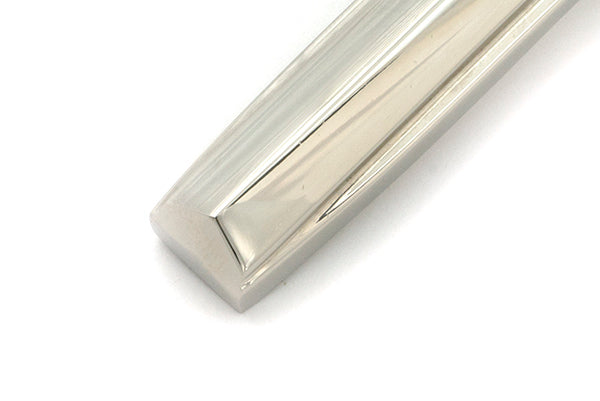 Polished Nickel Night-Vent Locking Art Deco Fastener