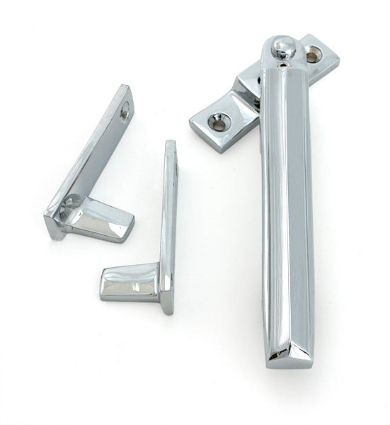 Polished Chrome Night-Vent Locking Art Deco Fastener