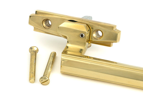 Polished Brass Art Deco Espag - LH