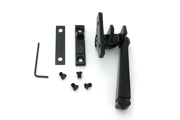 Black Night-Vent Locking Avon Fastener (Steel Window)