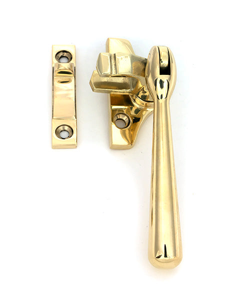 Polished Brass Night-Vent Locking Newbury Fastener (Steel Window)