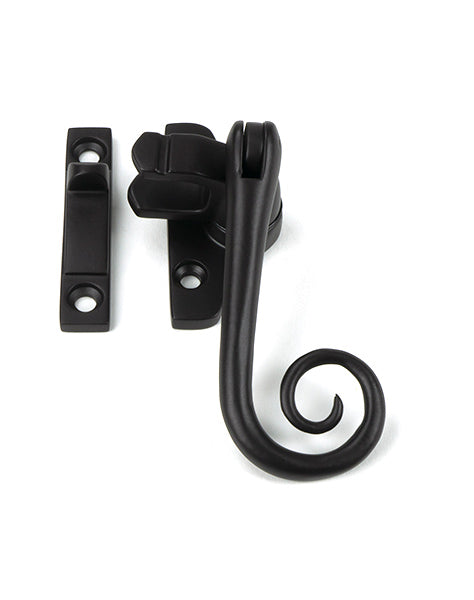 Aged Bronze Night-Vent Locking Monkeytail Fastener (Steel Window)