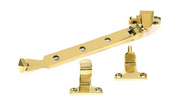 Polished Brass 8" Avon Stay (Steel Window)