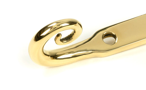Polished Brass 8" Monkeytail Stay (Steel Window)