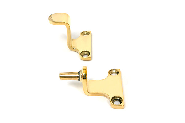Polished Brass 10" Monkeytail Stay (Steel Window)