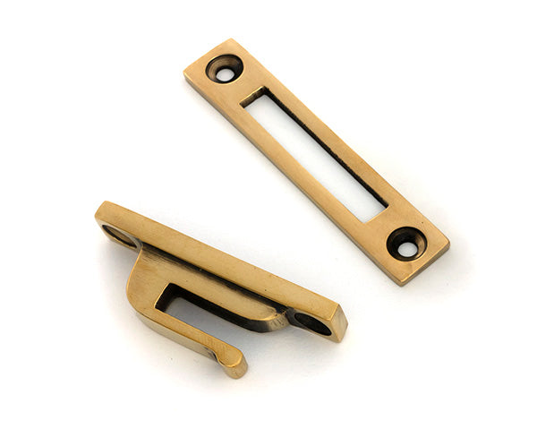 Aged Brass Locking Brompton Fastener – RH