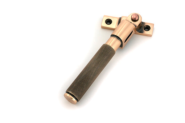 Polished Bronze Night-Vent Locking Brompton Fastener