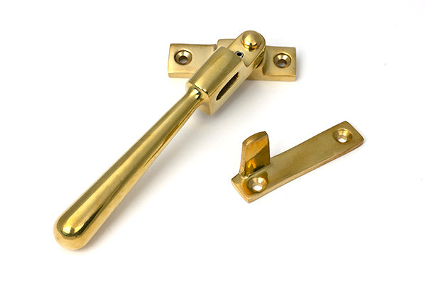 Polished Brass Night-Vent Locking Newbury Fastener