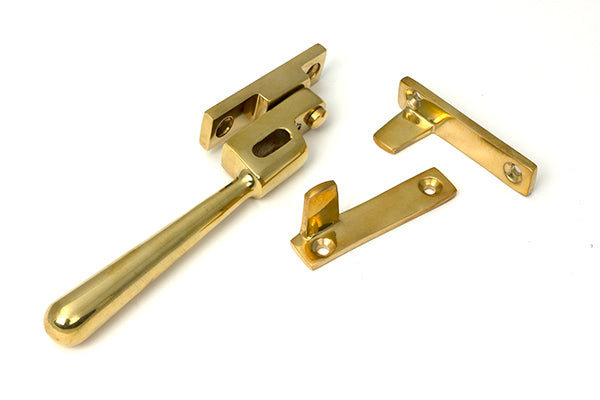 Polished Brass Night-Vent Locking Newbury Fastener