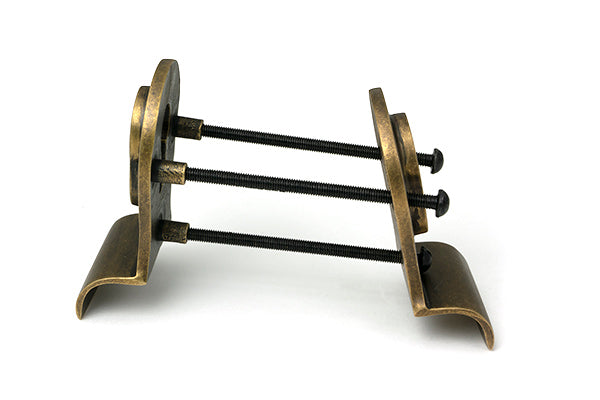 Burnished Brass 50mm Euro Door Pull (Back to Back fixings)
