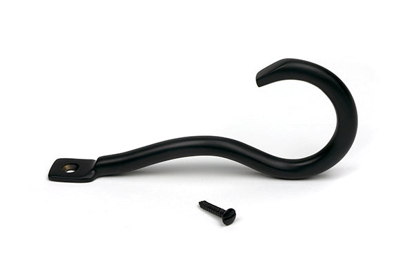 Matt Black Anchor Coat Hook