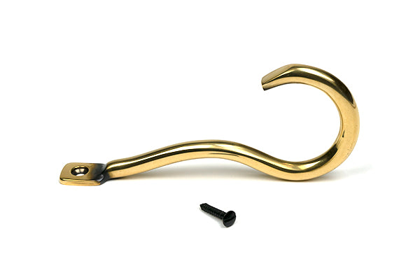 Aged Brass Anchor Coat Hook