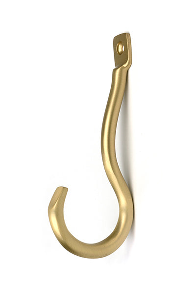 Satin Brass Anchor Coat Hook