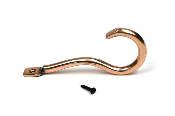 Polished Bronze Anchor Coat Hook