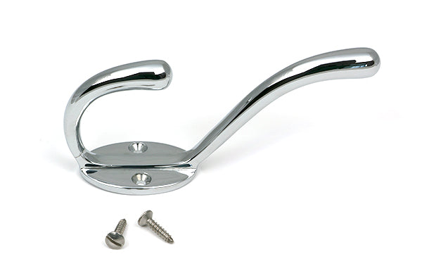 Polished Chrome Newbury Hat & Coat Hook