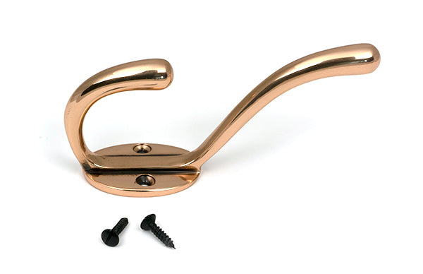 Polished Bronze Newbury Hat & Coat Hook