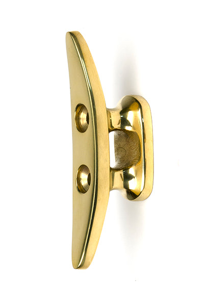 Polished Brass Marine Cleat Hook