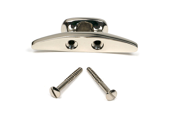 Polished Nickel Marine Cleat Hook