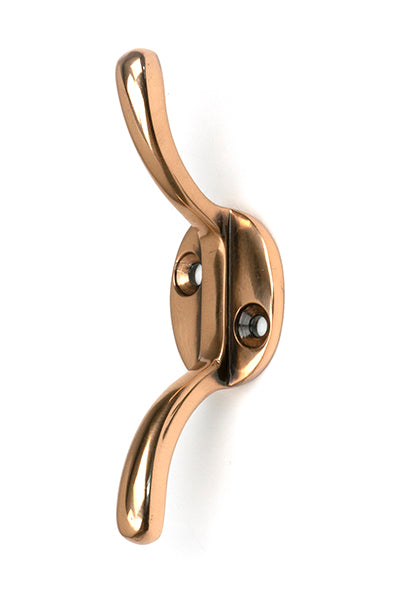 Polished Bronze Newbury Cleat Hook