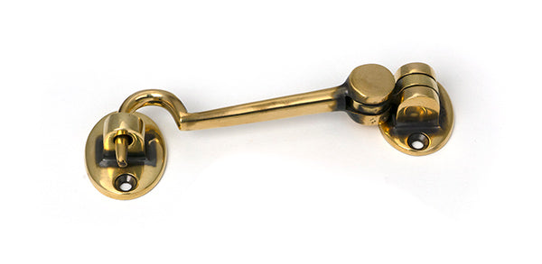 Aged Brass 4" Cabin Hook