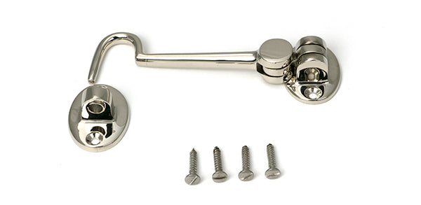 Polished Nickel 4" Cabin Hook